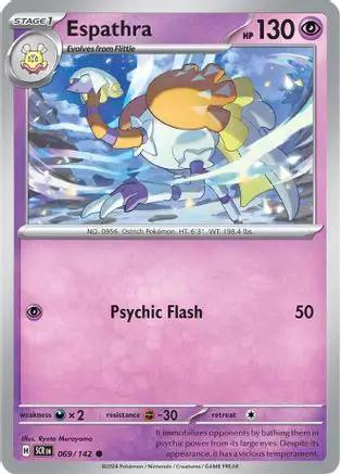 Espathra 069/142 - SV07 Stellar Crown Reverse Holofoil