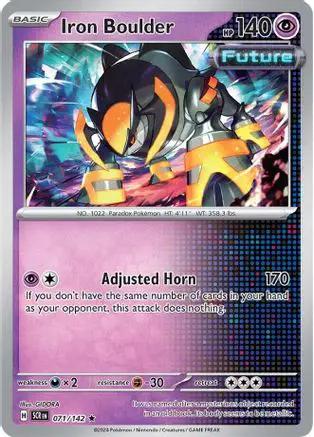 Iron Boulder 071/142 - SV07 Stellar Crown Reverse Holofoil