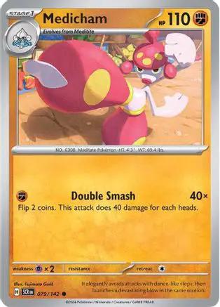Medicham 079/142 - SV07 Stellar Crown Reverse Holofoil