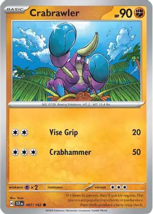 Crabrawler 087/142 - SV07 Stellar Crown