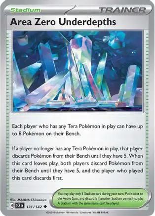 Area Zero Underdepths 131/142 - SV07 Stellar Crown Reverse Holofoil