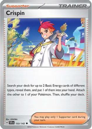 Crispin 133/142 - SV07 Stellar Crown Reverse Holofoil