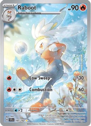 Raboot 147/142 - SV07 Stellar Crown Holofoil