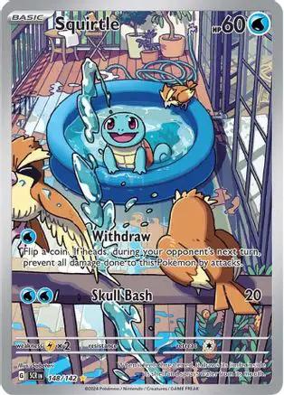 Squirtle 148/142 - SV07 Stellar Crown Holofoil