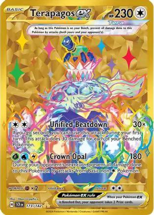 Terapagos ex 173/142 - SV07 Stellar Crown Holofoil