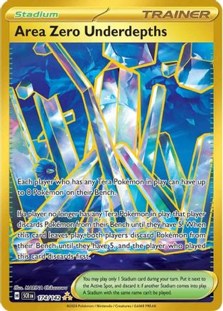 Area Zero Underdepths 174/142 - SV07 Stellar Crown Holofoil