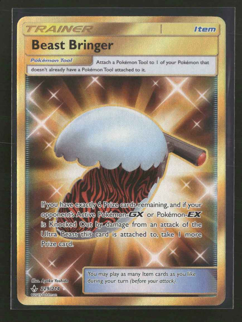 SM - Unbroken Bonds Beast Bringer (Secret) #229/214