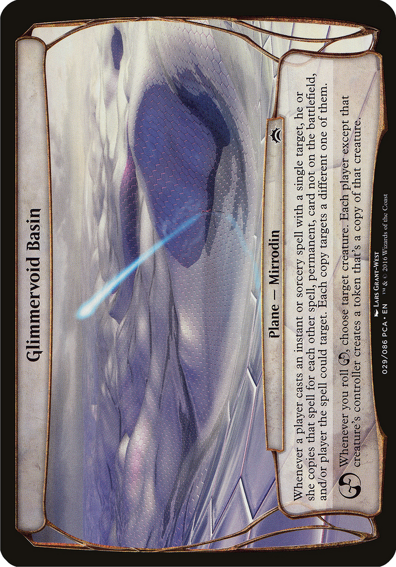 Glimmervoid Basin (OVER-029) - Planechase Anthology Planes