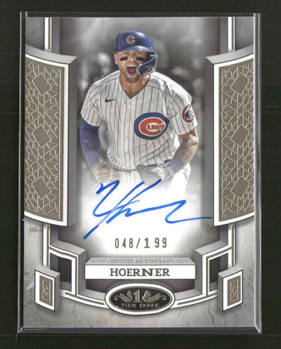 2024 Topps Tier One Break Out Auto Gold Foil Nico Hoerner #BOA-NH