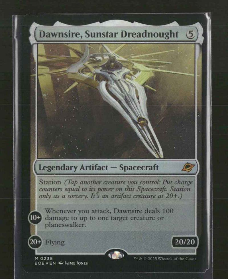 Edge of Eternities Dawnsire, Sunstar Dreadnought #238