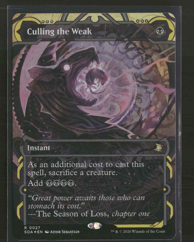 Secrets of Strixhaven: Mystical Archive Culling the Weak #27