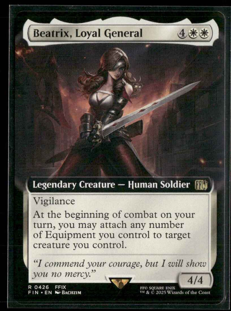 FINAL FANTASY Beatrix, Loyal General (Extended Art) #426