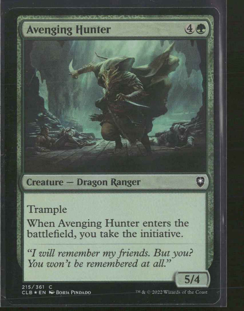 Commander Legends: Battle for Baldur's Gate Avenging Hunter #215