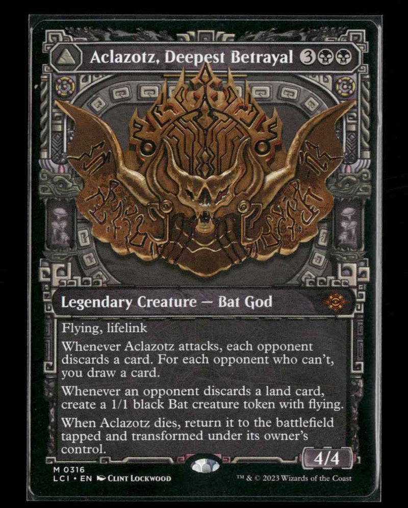 The Lost Caverns of Ixalan Aclazotz, Deepest Betrayal (Showcase) #316