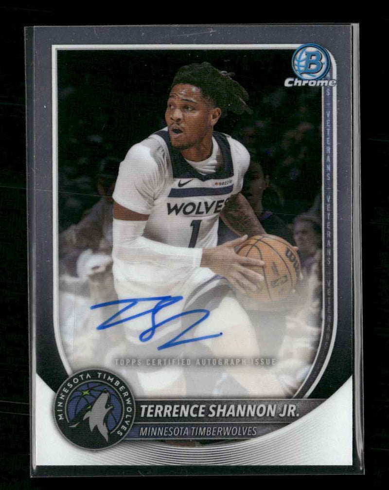 2025-26 Bowman Chrome Autographs Terrence Shannon Jr. Auto #BCA-TSJ