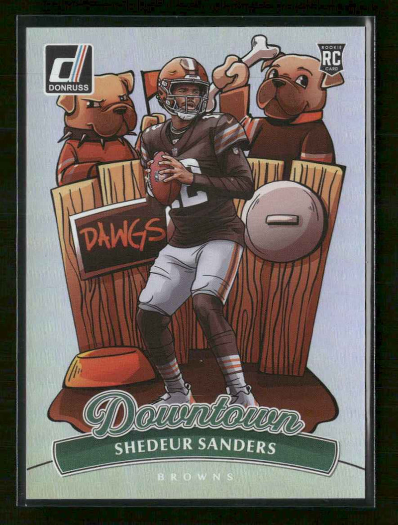 2025 Donruss Downtown! Shedeur Sanders #17