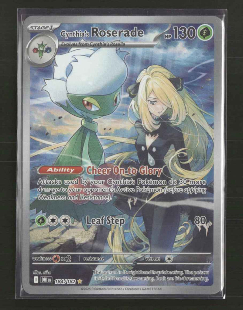 SV10: Destined Rivals Cynthia's Roserade #184/182