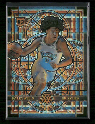 2024-25 Panini Mosaic Stained Glass Jaylen Wells #14