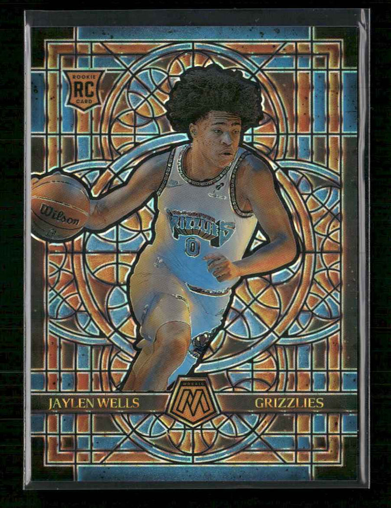 2024-25 Panini Mosaic Stained Glass Jaylen Wells #14