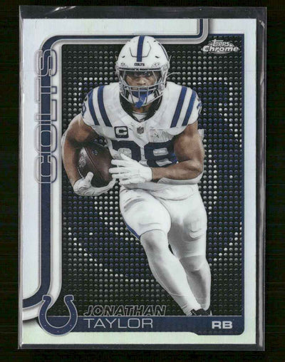 2025 Topps Chrome Lightboard Logo Jonathan Taylor #130