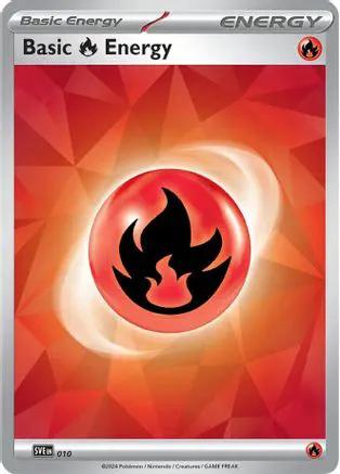 Basic Fire Energy 010 - SV07 Stellar Crown
