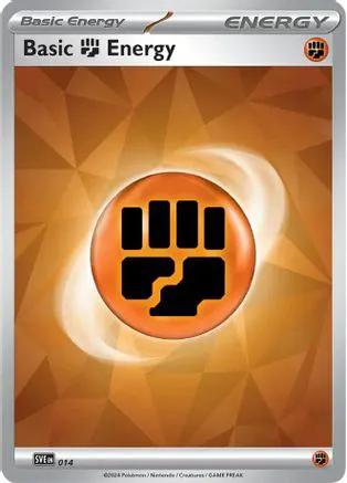 Basic Fighting Energy 014 - SV07 Stellar Crown