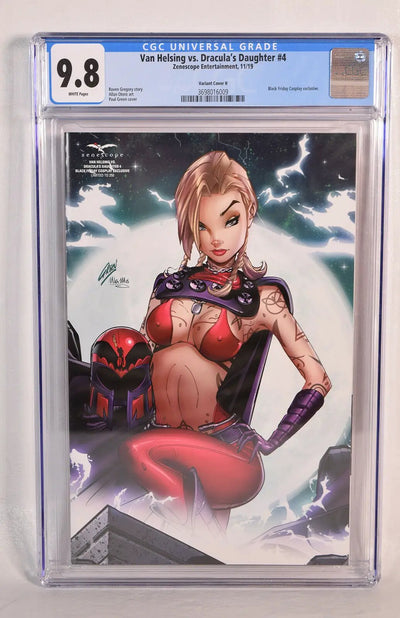 Van Helsing Vs Draculas Daughter 4 CGC 9.8 Paul Green Black Friday Cosplay