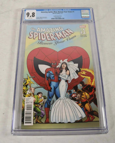 Amazing Spider-Man Renew Your Vows 1 CGC 9.8 1:1000 John Romita 21 Variant