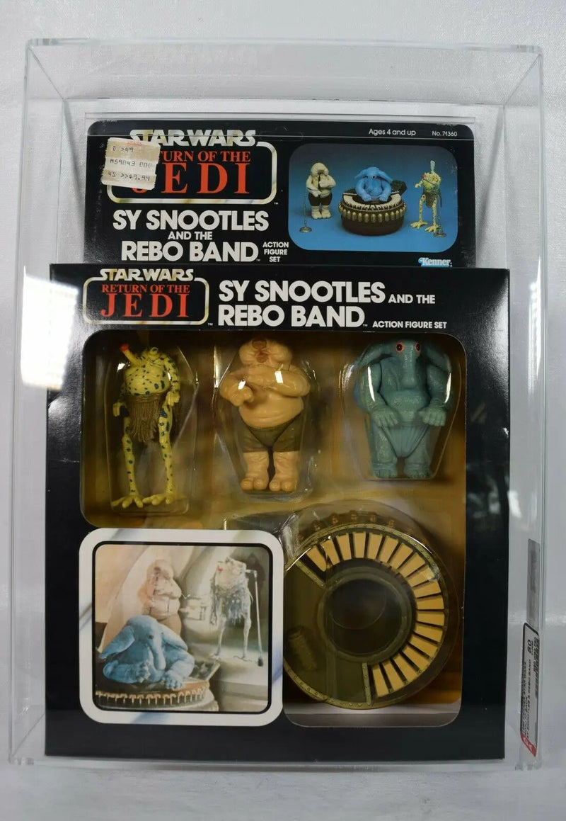 Star Wars ROTJ Sy Snootles Rebo Band Action Figure Kenner 1984 NIB AFA 80 Y