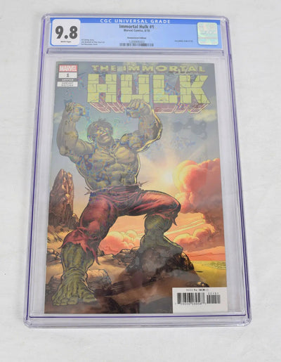 Immortal Hulk 1 Marvel 2018 CGC 9.8 1:500 Sal Buscema Remastered Variant