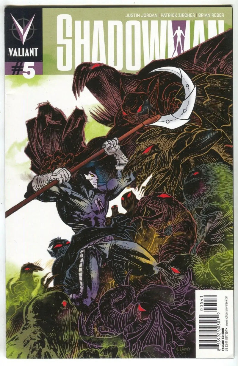 Shadowman 5 Valiant 2013 NM- 1:125 Rafael Grampa Variant