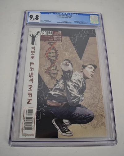 Y The Last Man 1 Vertigo 2002 NM/MT CGC 9.8 1st Yorick Brian K Vaughan JG Jones
