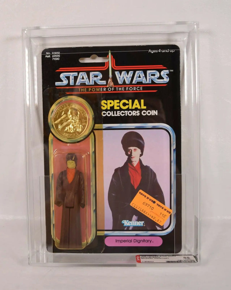 Star Wars POTF Imperial Dignitary Action Figure Kenner 1985 MOC AFA 85 Y