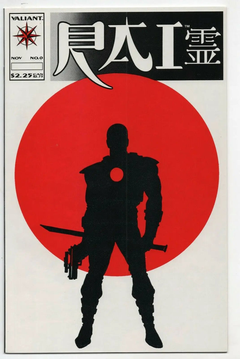 Rai 0 Valiant 1992 NM Matte 1st Bloodshot Bob Layton Jim Shooter