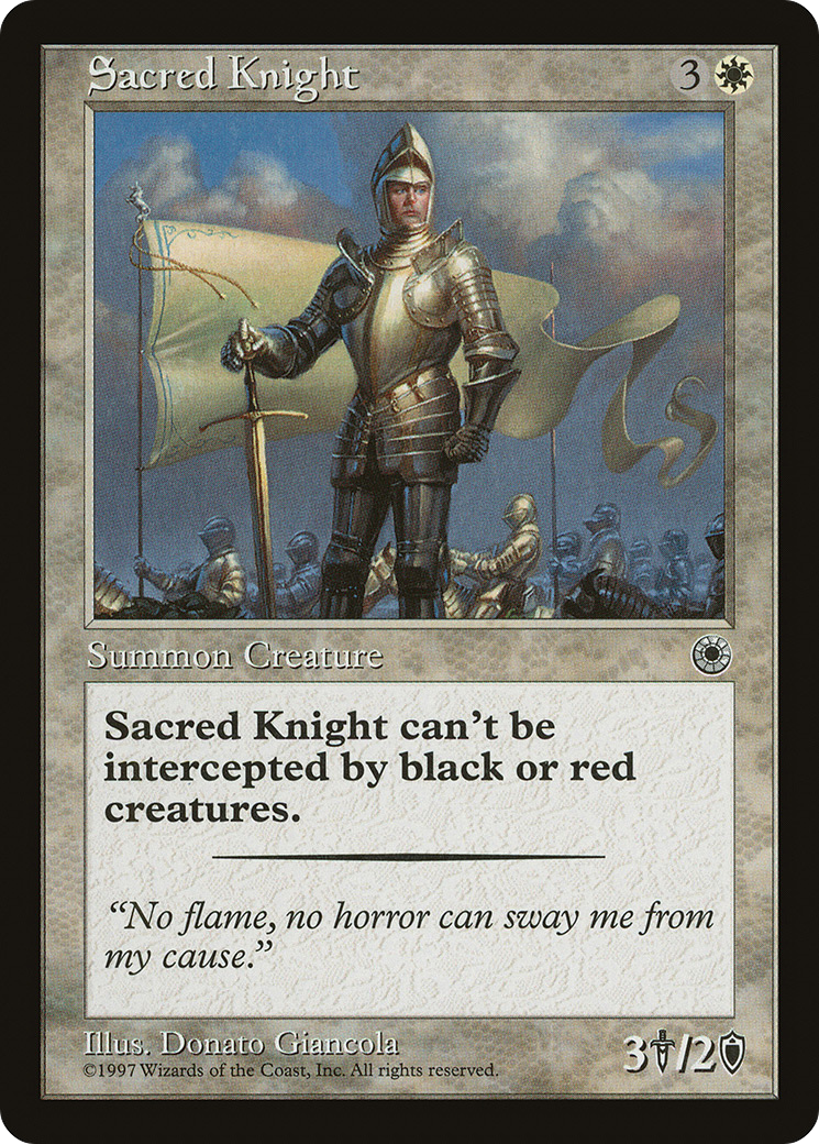 Sacred Knight (POR-024) - Portal