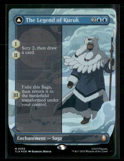 Avatar: The Last Airbender The Legend of Kuruk (Borderless) #355