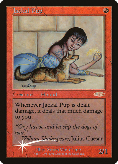 Jackal Pup (FNM-008) - Friday Night Magic 2001 Foil