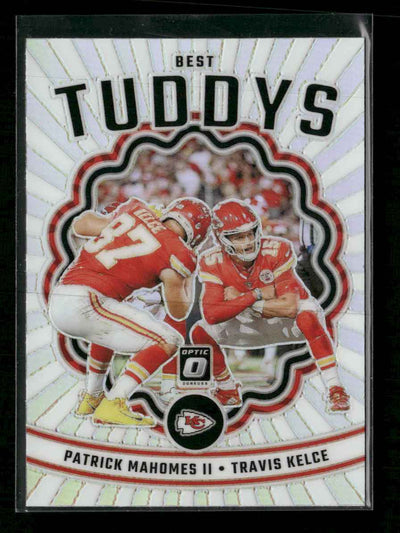 2023 Donruss Optic Best Tuddys Patrick Mahomes II / Travis Kelce #BT-PT