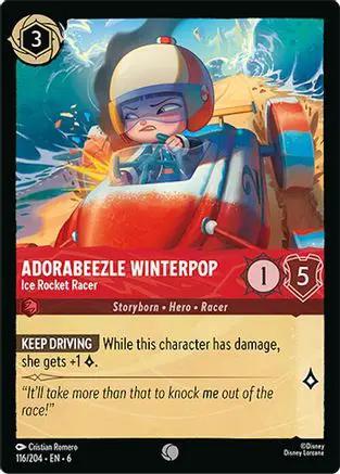 Adorabeezle Winterpop - Ice Rocket Racer (116/204) - Azurite Sea