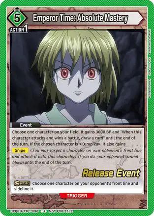 Emperor Time: Absolute Mastery (UEPR/HTR-1-096) - UE02BT HUNTER X HUNTER Release Event Cards