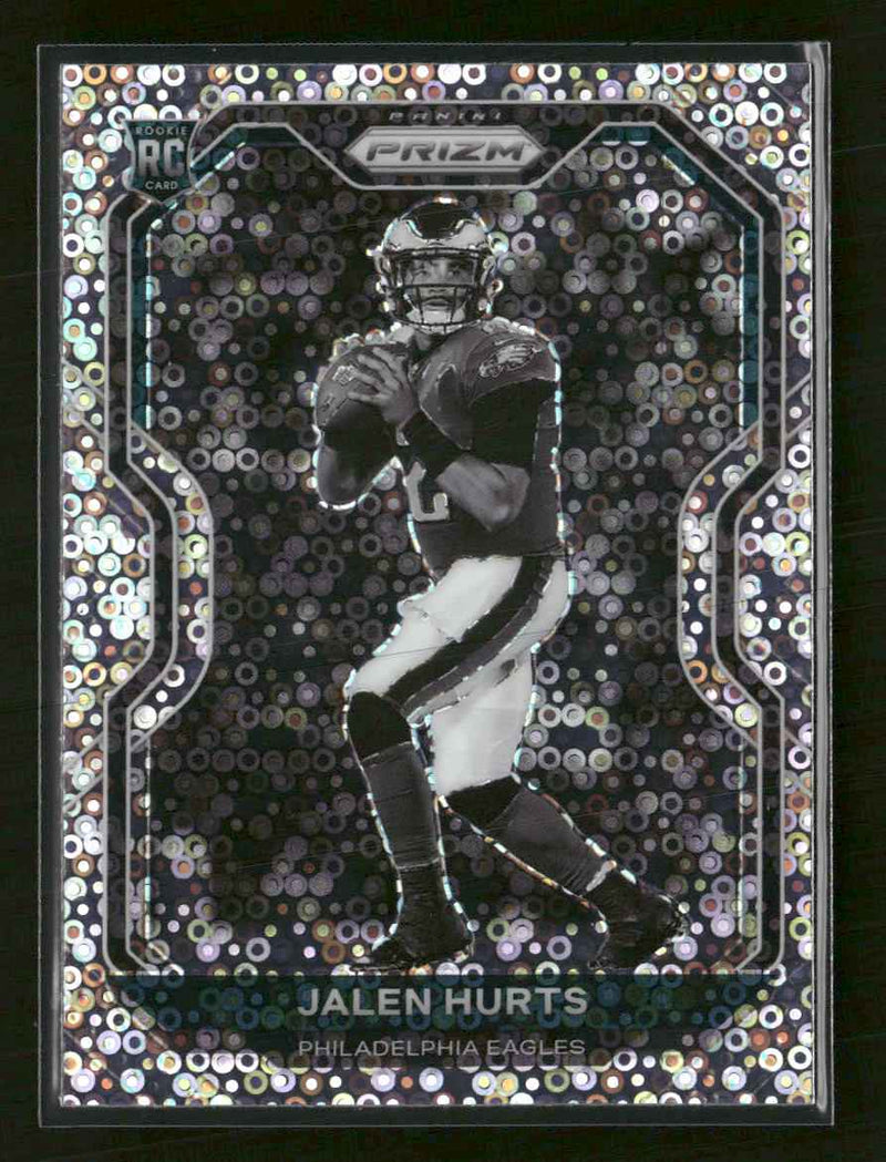 2020 Panini Prizm Prizm No Huddle Jalen Hurts Rookie #343