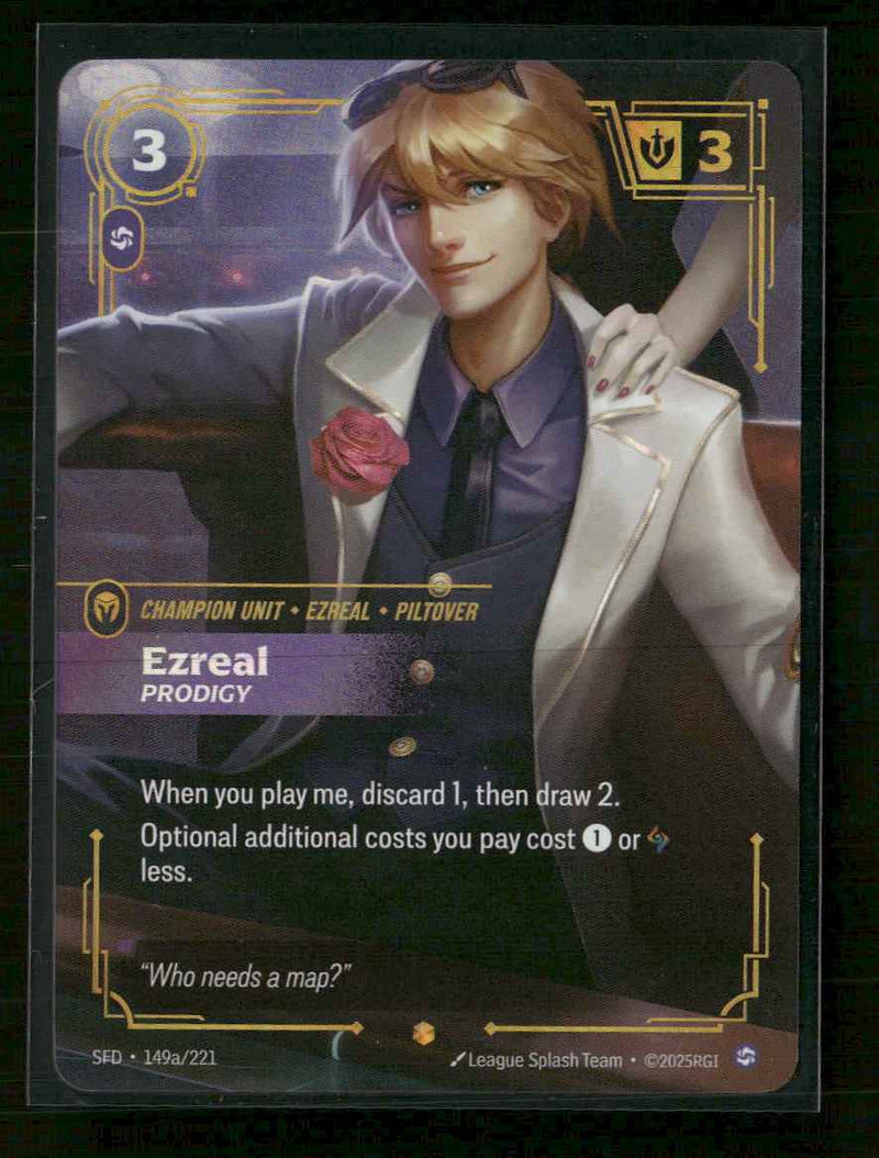Ezreal - Prodigy (Alternate Art) - Spiritforged (SFD)