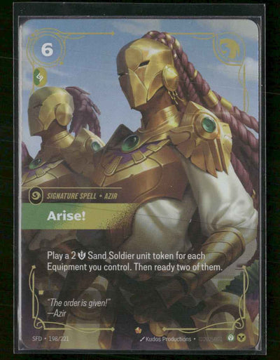Arise! - Spiritforged (SFD)