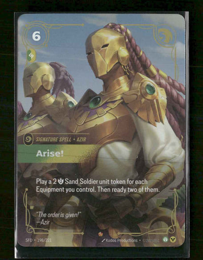Arise! - Spiritforged (SFD)