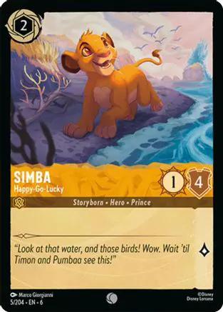Simba - Happy-Go-Lucky (5/204) - Azurite Sea