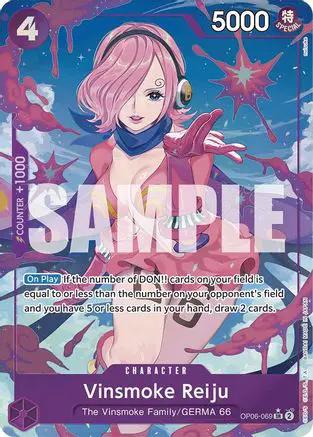 Vinsmoke Reiju (OP06-069) (Alternate Art) (OP06-069) - Premium Booster -The Best- Foil