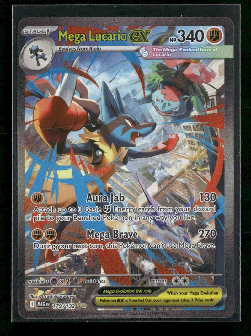 ME01: Mega Evolution Mega Lucario ex #179/132