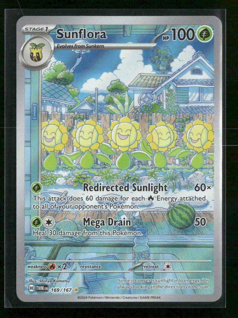 SV06: Twilight Masquerade Sunflora #169/167