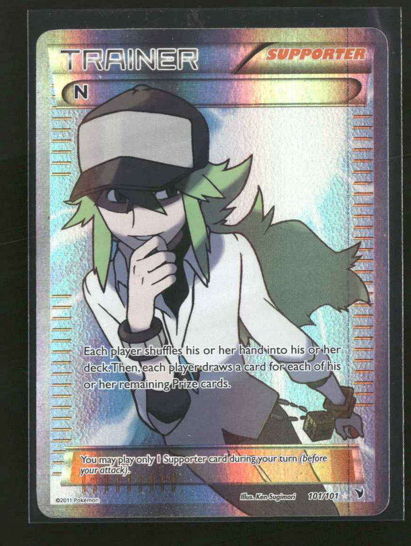 Noble Victories N (Supporter) (Full Art) #101/101 *Damaged*