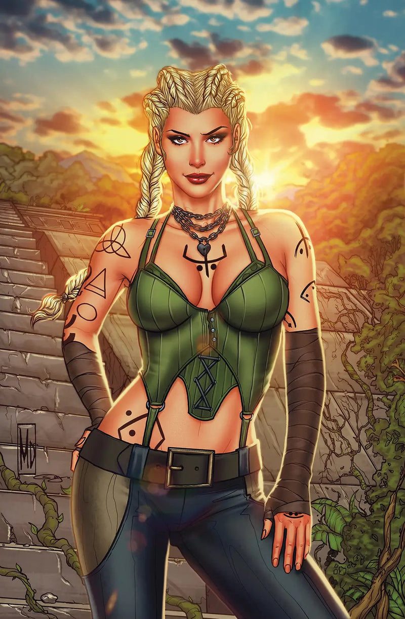 Myths & Legends Quarterly Blood Of Gods #1 B Michael Dipascale (12/07/2022) Zenescope
